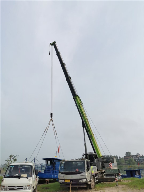 江苏桥梁建设吊装案例